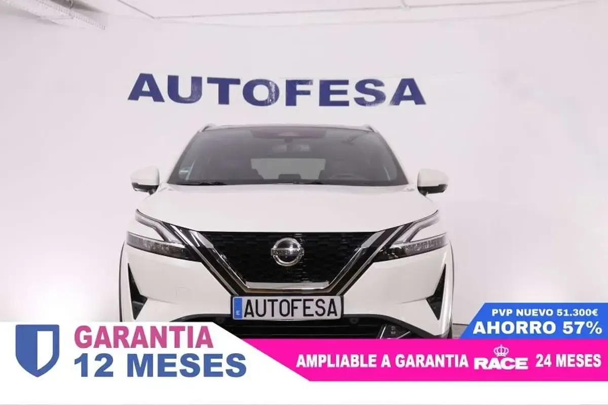 Usado Nissan Qashqai Tekna 158 CV (116 kW) 2022 Blanco SUV