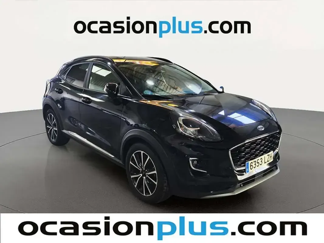 Usado Ford Puma Titanium 125 CV (91 kW) 2022 Negro SUV