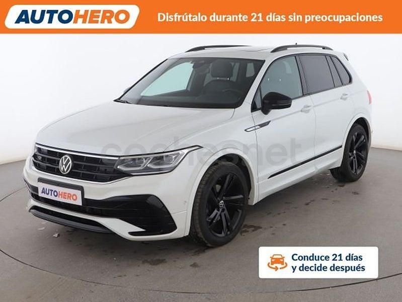 Blanco Usado 2021 VW Tiguan R-line SUV | 28.599 € (Precio justo) - Imagen 1/3