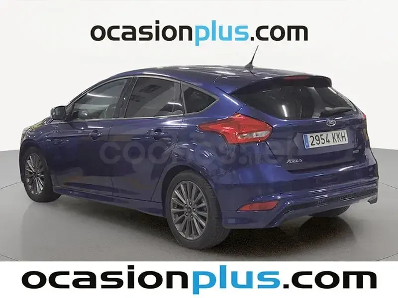 Usado Ford Focus ST-Line 125 CV (91 kW) 2018 Azul Berlina