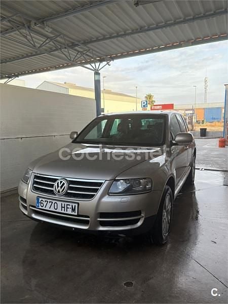 Beige Usado 2006 VW Touareg SUV | 8000 € (Buen precio) - Imagen 1/4
