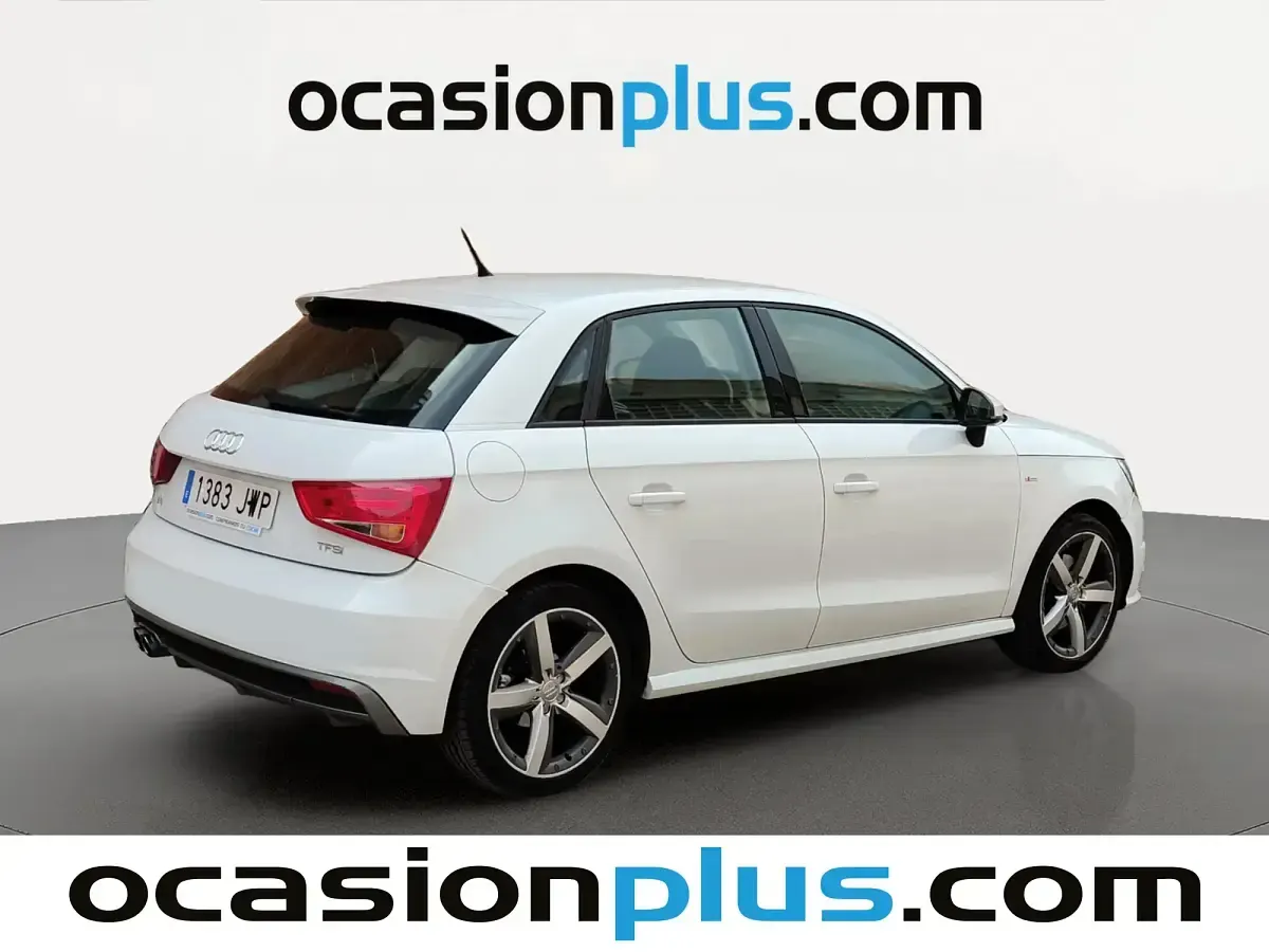 Usado Audi A1 S-Line 125 CV (91 kW) 2017 Blanco Utilitario
