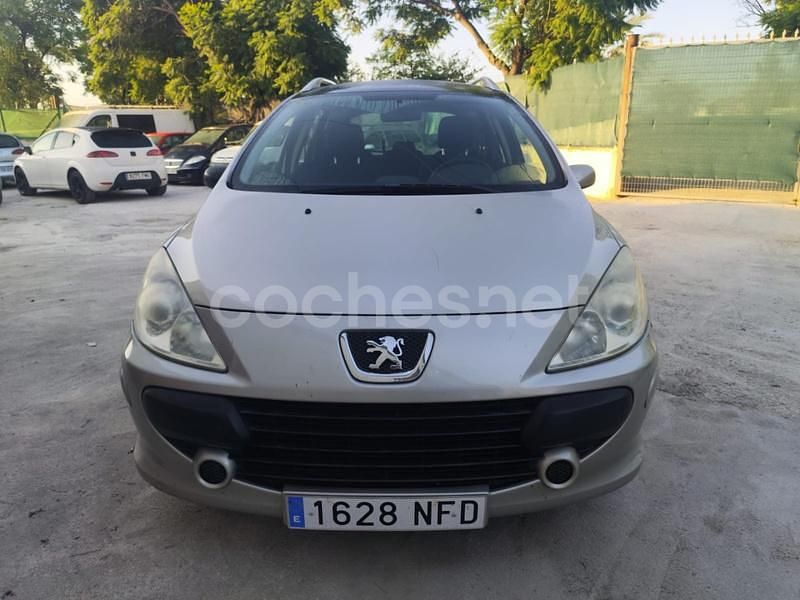 Azul Usado 2008 Peugeot 307 Familiar | 3700 € (Precio justo) - Imagen 1/4