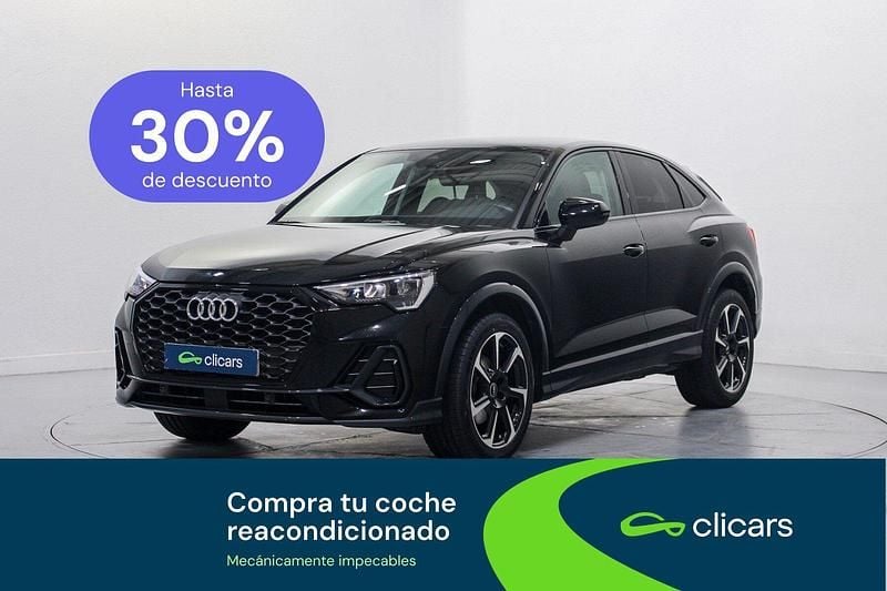 Usado Audi Q3 Sportback 150 CV (110 kW) 2022 Negro SUV