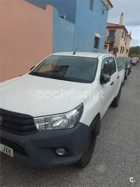 Usado Toyota HiLux 150 CV (110 kW) 2017 Blanco Pickup/Camioneta