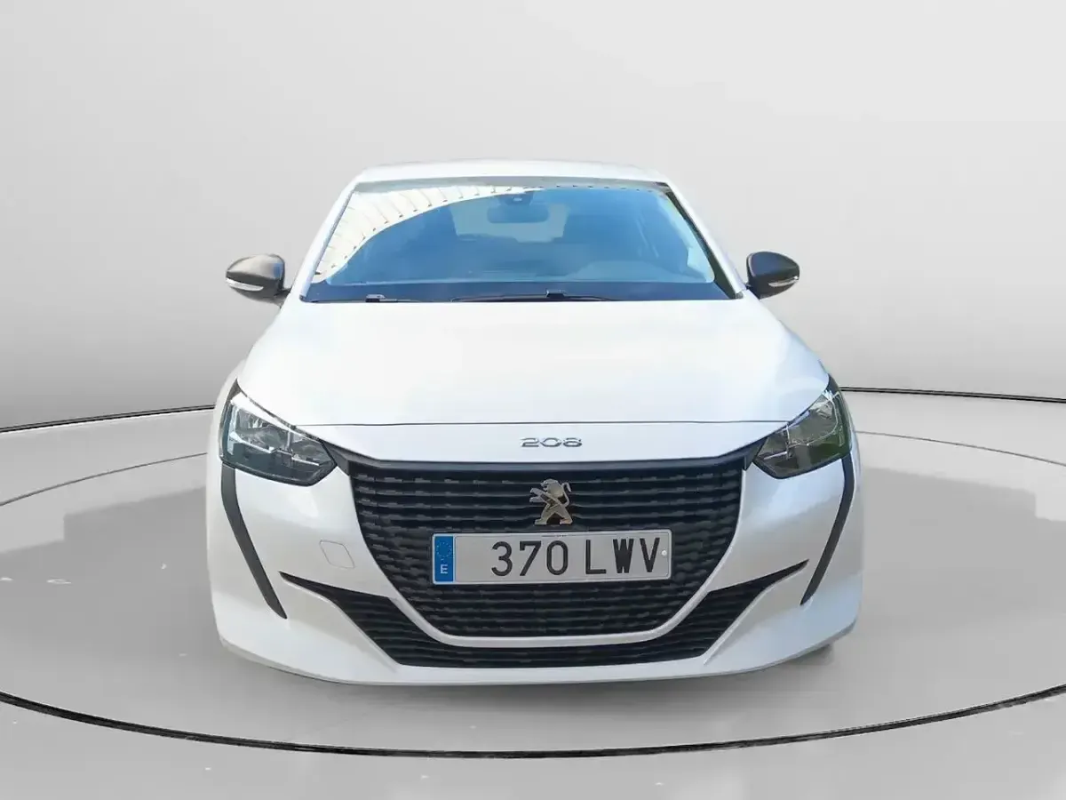 Usado Peugeot 208 75 CV (55 kW) 2022 Blanco Utilitario