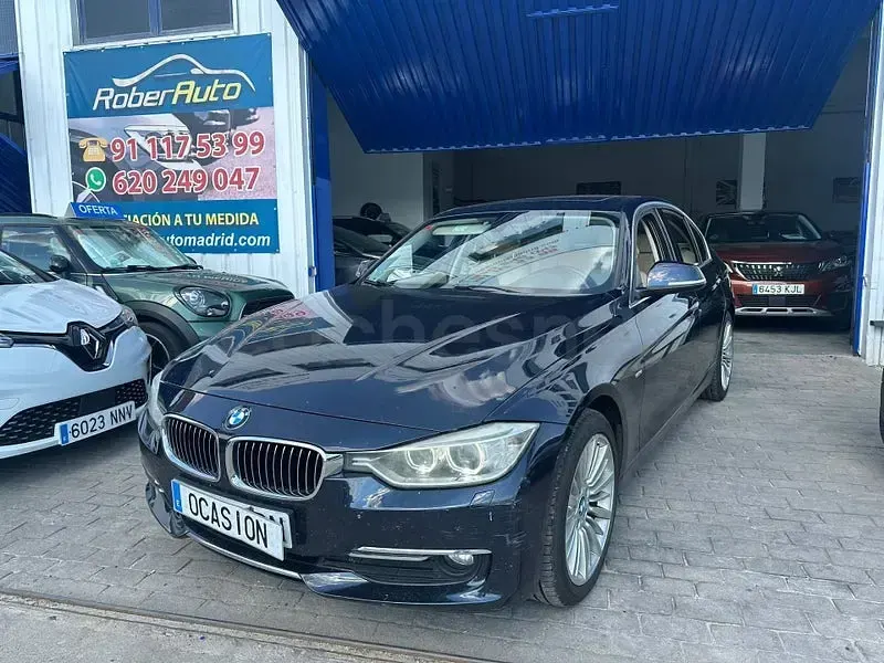 Usado BMW 320 184 CV (135 kW) 2012 Negro Berlina