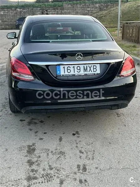 Usado Mercedes C220 Avantgarde 170 CV (125 kW) 2016 Negro Berlina