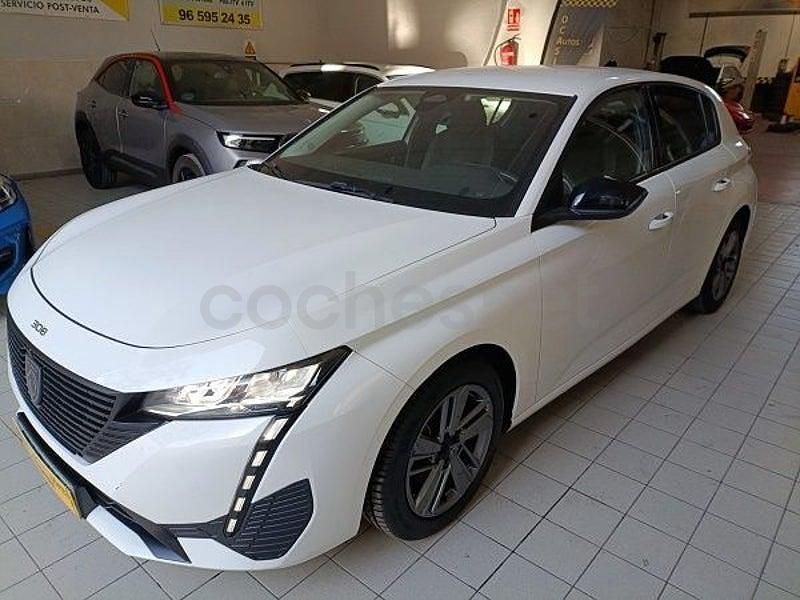 Usado Peugeot 308 Active 130 CV (95 kW) 2022 Blanco Berlina