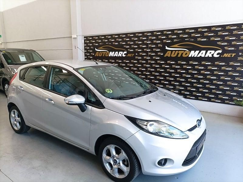 Usado Ford Fiesta Trend 90 CV (66 kW) 2010 Gris / plata Utilitario
