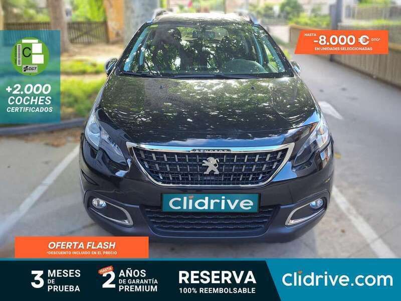 Negro Usado 2018 Peugeot 2008 Style SUV | 7890 € (Buen precio) - Imagen 1/3