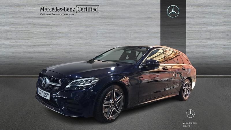Usado Mercedes C200 Avantgarde 184 CV (135 kW) 2019 Azul cavansita Familiar