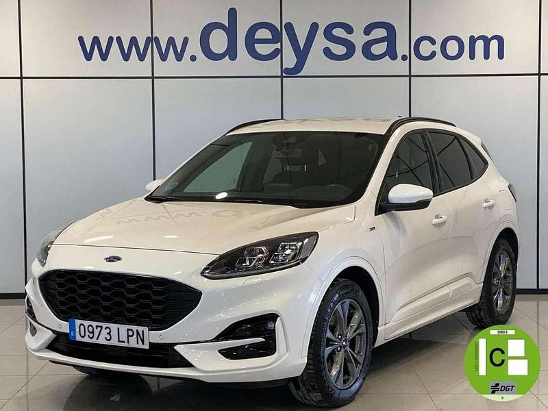 Blanco platinum (metalizada) Usado 2021 Ford Kuga ST-Line X SUV | 20.390 € (Precio justo) - Imagen 1/4