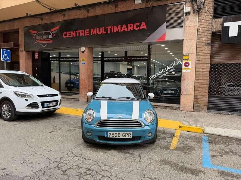 Usado Mini ONE 95 CV (69 kW) 2009 Azul Utilitario