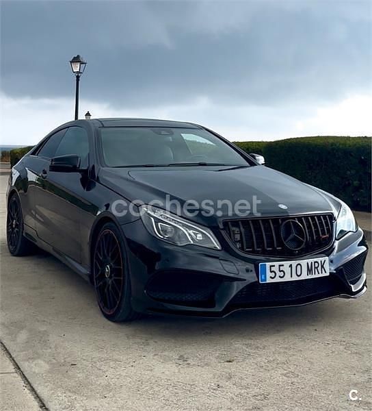 Usado Mercedes E220 170 CV (125 kW) 2015 Negro Coupe