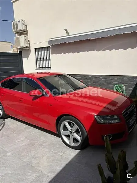Usado Audi A5 Sportback 160 CV (117 kW) 2011 Rojo Utilitario