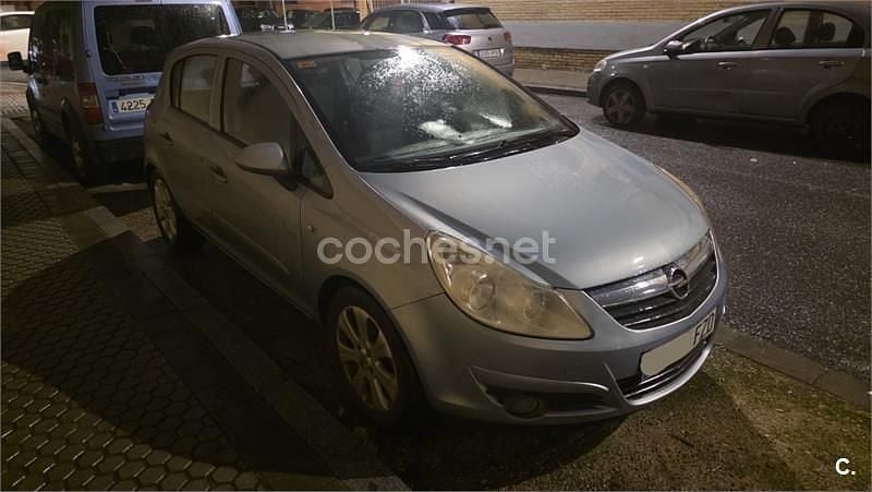Usado Opel Corsa Enjoy 75 CV (55 kW) 2008 Azul Utilitario