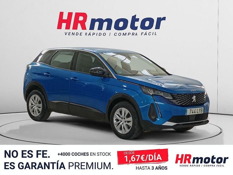 Usado Peugeot 3008 Active 131 CV (96 kW) 2022 Azul SUV