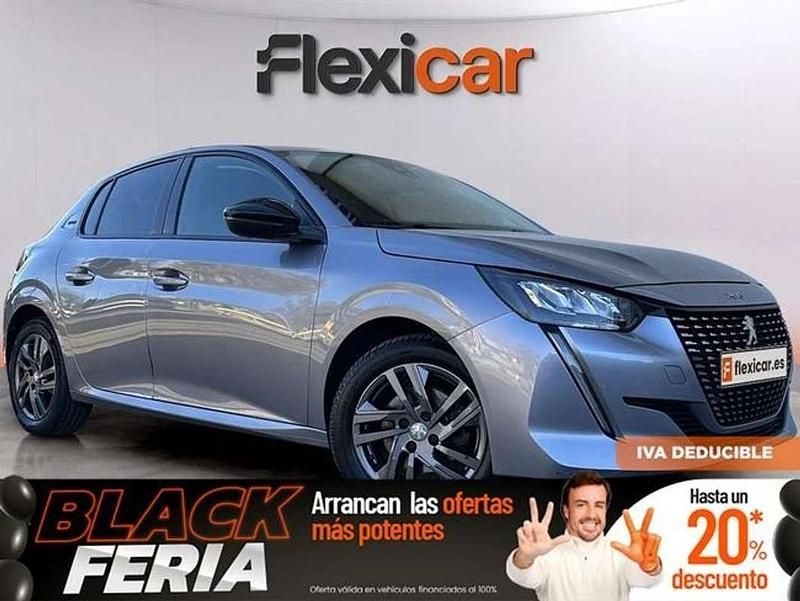 Gris Usado 2022 Peugeot 208 Style Utilitario | 11.390 € (Precio justo) - Imagen 1/4
