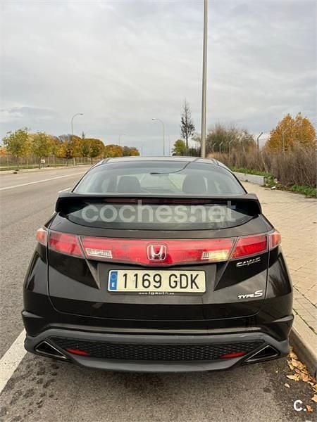 Usado Honda Civic Type S 140 CV (102 kW) 2008 Negro Berlina