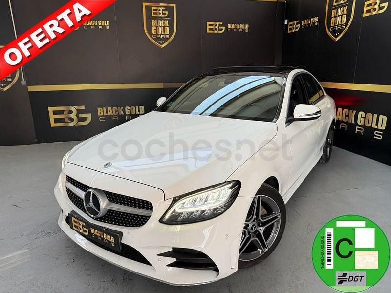 Usado Mercedes C200 160 CV (117 kW) 2020 Blanco Berlina