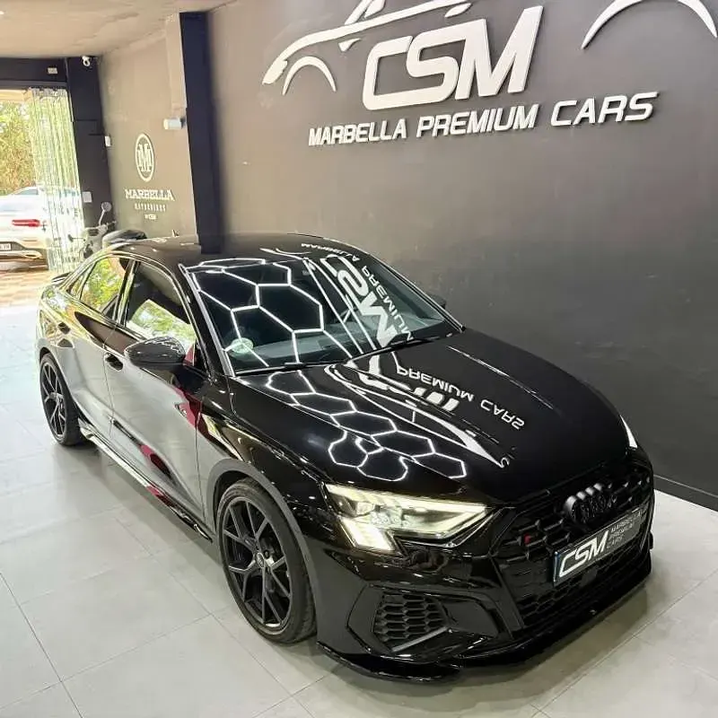 Usado Audi S3 Sportback Design 310 CV (228 kW) 2022 Negro Utilitario