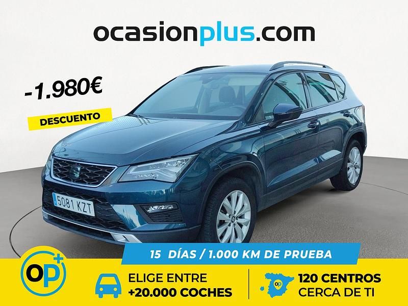 Usado Seat Ateca Style 150 CV (110 kW) 2019 Azul SUV