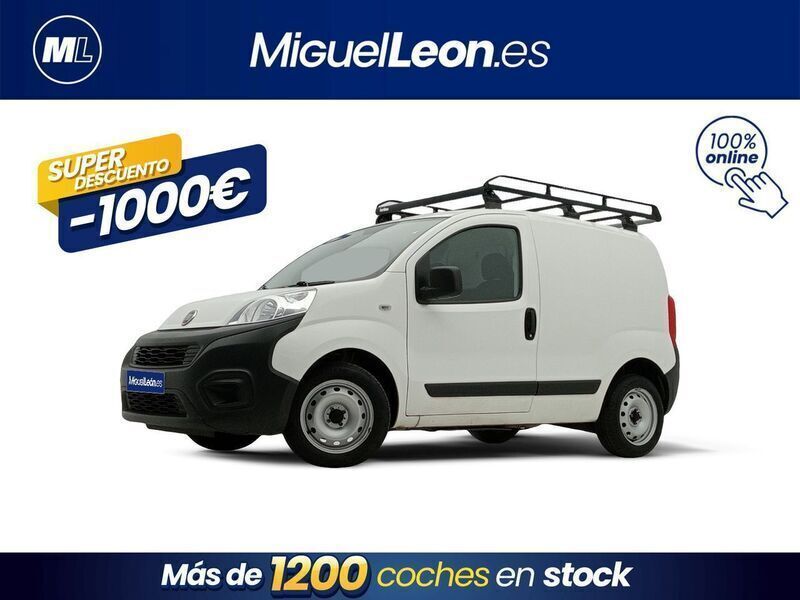 Blanco Usado 2021 Fiat Fiorino Monovolumen | 10.985 € (Precio justo) - Imagen 1/3