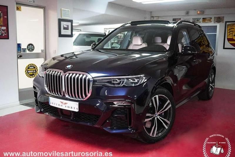 Azul Usado 2020 BMW X7 SUV | 65.000 € (Precio justo) - Imagen 1/4