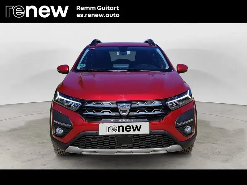 Usado Dacia Sandero Comfort 91 CV (66 kW) 2021 Rojo Berlina