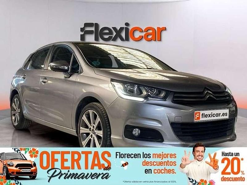 Usado Citroën C4 Feel 110 CV (80 kW) 2016 Gris Utilitario