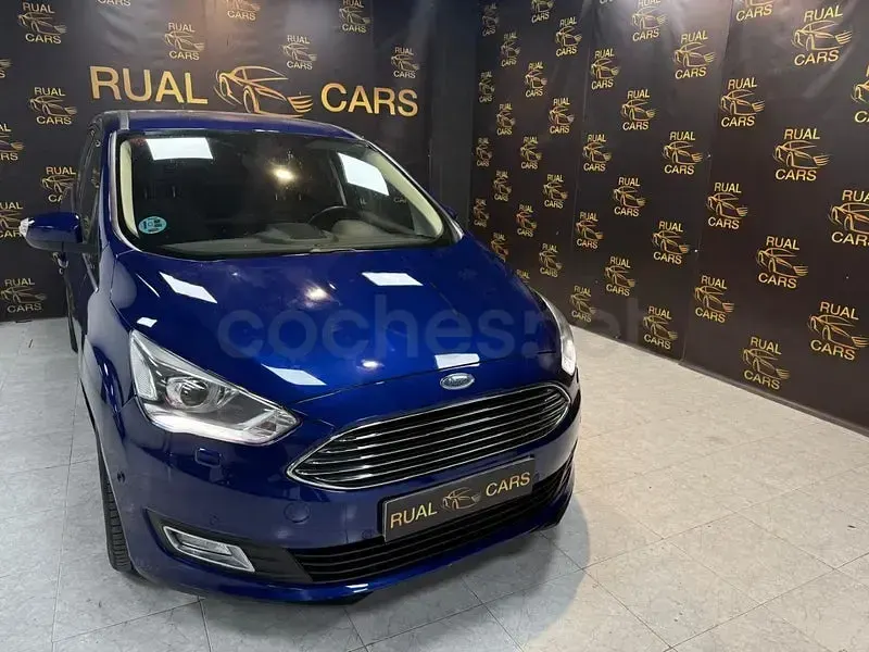Usado Ford Grand C-Max Titanium 125 CV (91 kW) 2016 Azul Monovolumen
