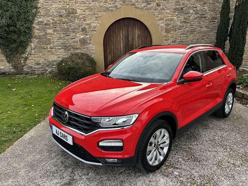 Usado VW T-Roc Advance 150 CV (110 kW) 2022 Rojo SUV