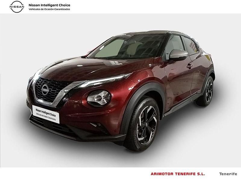 Burgundy (metalizado) techo di Usado 2024 Nissan Juke N-Connecta SUV | 19.548 € (Precio justo) - Imagen 1/4