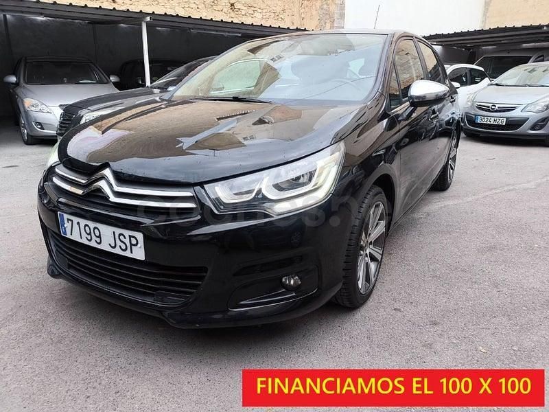 Usado Citroën C4 Shine 120 CV (88 kW) 2016 Negro Berlina