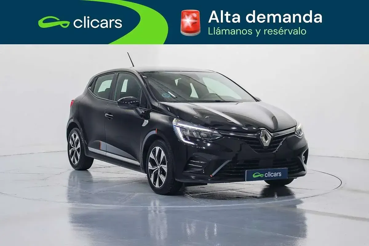 Usado Renault Clio V LIMITED 91 CV (66 kW) 2022 Negro Utilitario