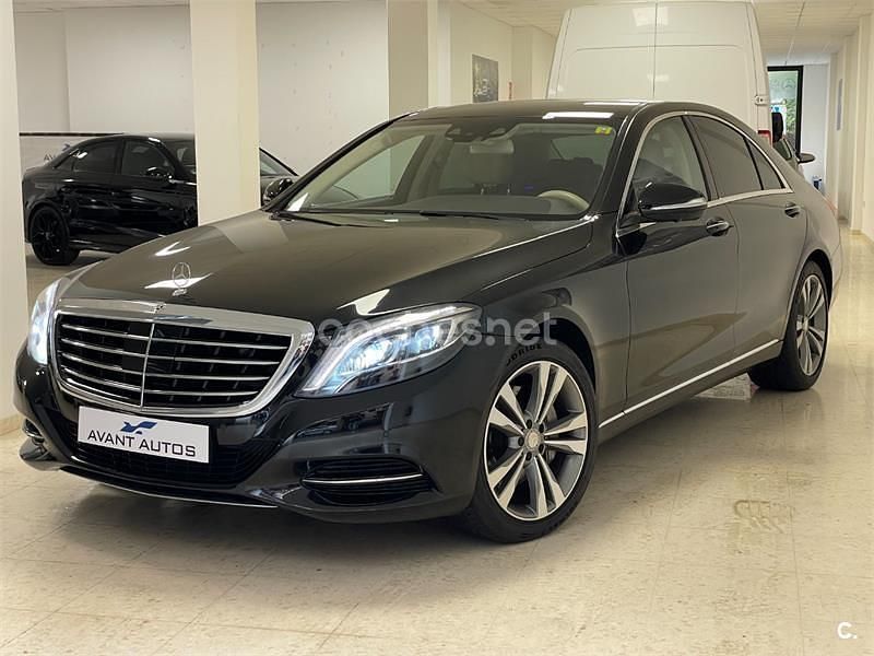 Usado Mercedes S350 258 CV (189 kW) 2015 Negro Berlina