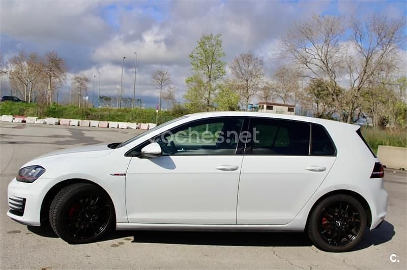 Usado VW Golf VII GTI 220 CV (161 kW) 2014 Blanco Berlina