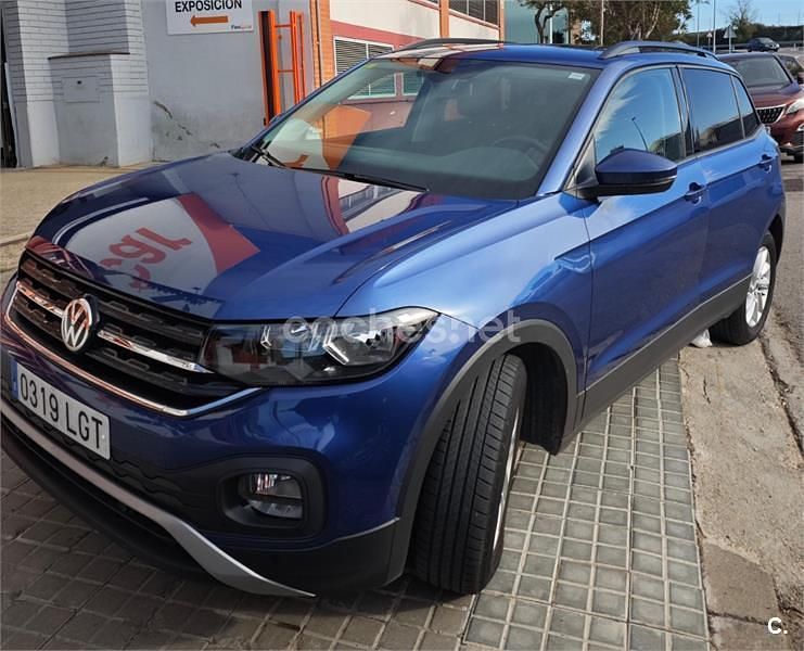 Usado VW T-Cross Advance 115 CV (84 kW) 2020 Azul SUV