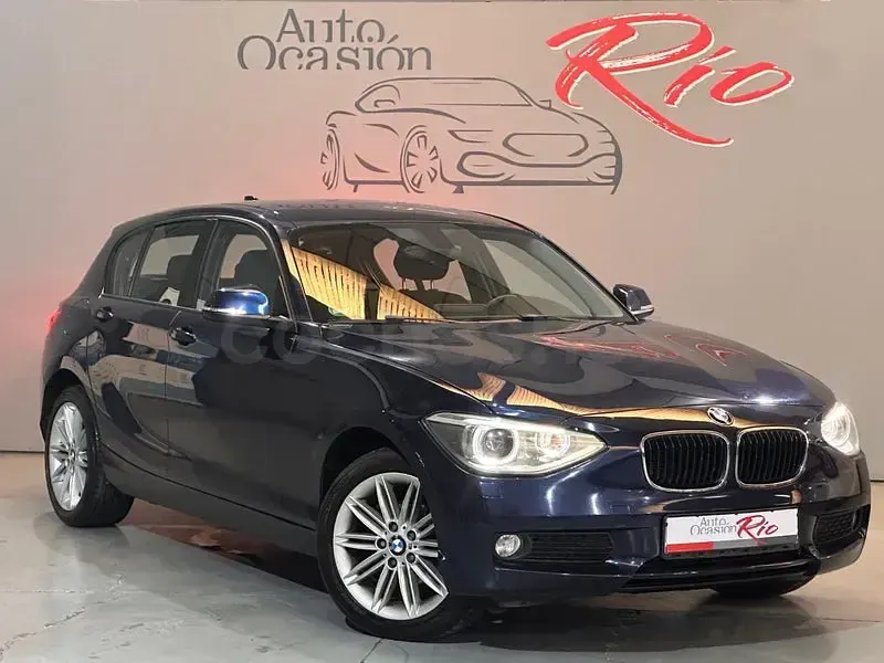 Usado BMW 118 143 CV (105 kW) 2012 Azul Utilitario