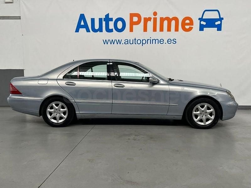 Usado Mercedes S320 204 CV (150 kW) 2003 Azul Berlina