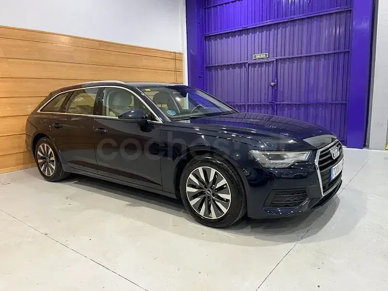 Usado Audi A6 204 CV (150 kW) 2021 Azul Familiar