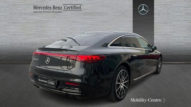 Usado Mercedes EQS450+ AMG line 264 kW (360 CV) 2023 Verde Berlina