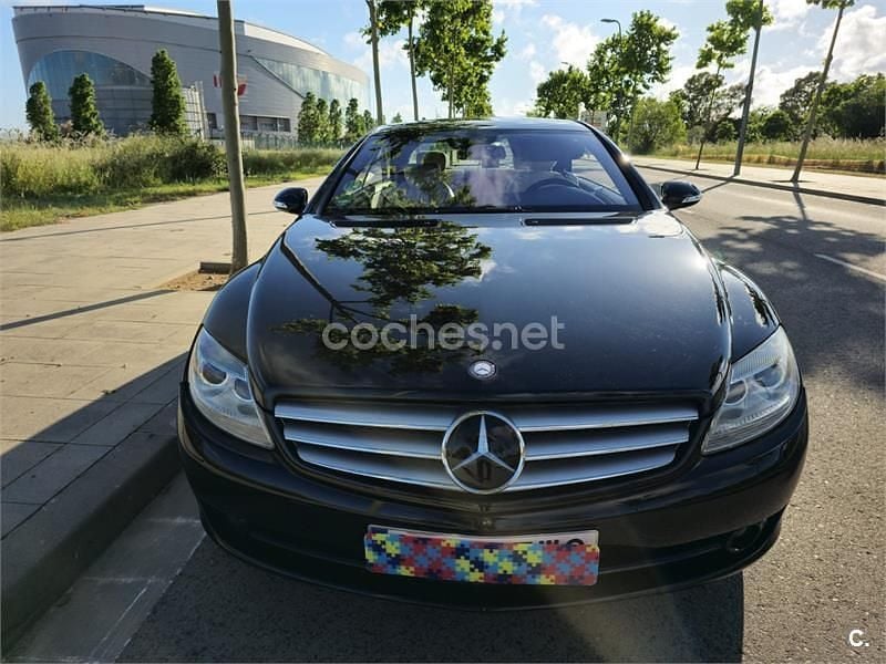 Negro Usado 2007 Mercedes CL500 Coupe | 30.000 € - Imagen 1/4