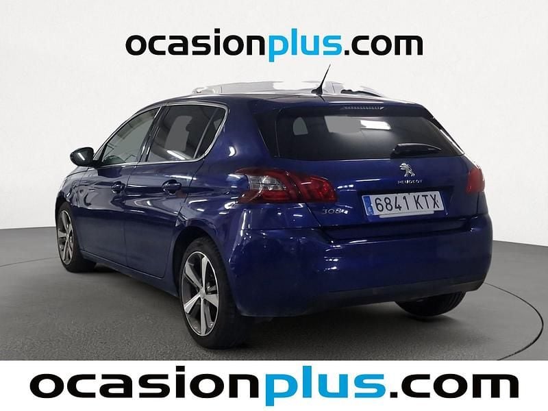 Usado Peugeot 308 Allure 131 CV (96 kW) 2019 Azul Utilitario