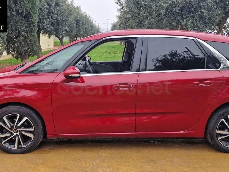 Usado Citroën C4 Picasso Live 120 CV (88 kW) 2018 Granate Monovolumen