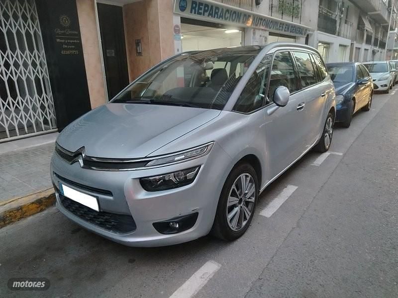 Gris claro Usado 2014 Citroën C4 SpaceTourer Intensive Monovolumen | 9500 € - Imagen 1/4
