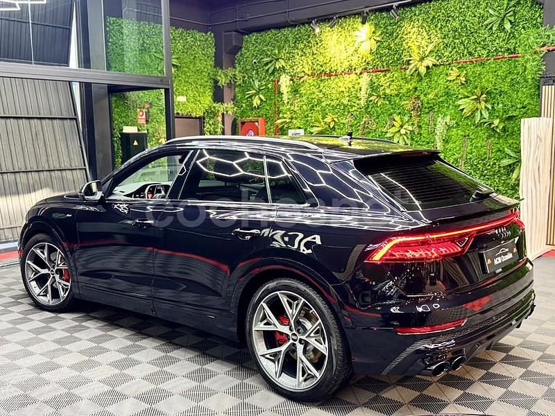 Usado Audi Q8 S-Line 340 CV (250 kW) 2021 Negro SUV