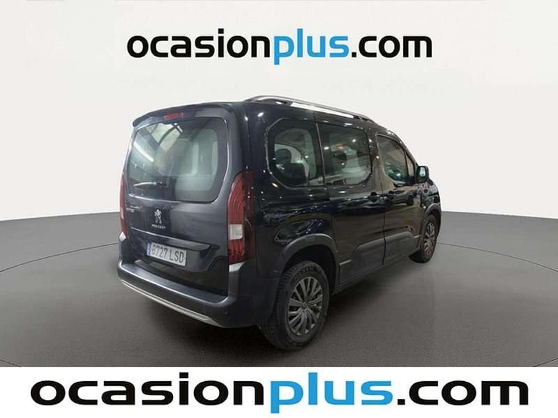 Usado Peugeot Rifter Allure 131 CV (96 kW) 2021 Negro Monovolumen