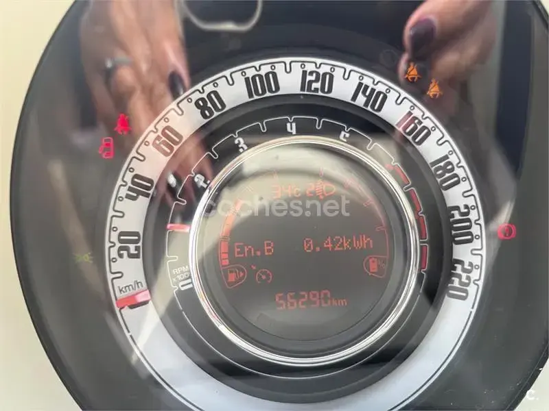 Usado Fiat 500 Dolcevita 70 CV (51 kW) 2021 Azul Berlina